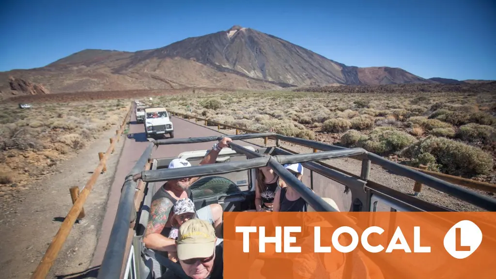 Spain's Tenerife to charge tourists €25 to access Mount Teide