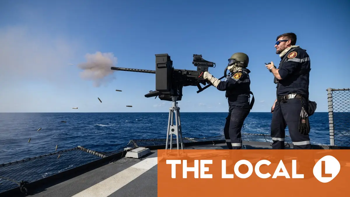 French navy responds to drone threat with jamming and a 'wall of steel'