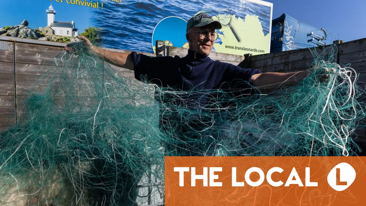 French fishing nets find new purpose on Ukraine's front lines