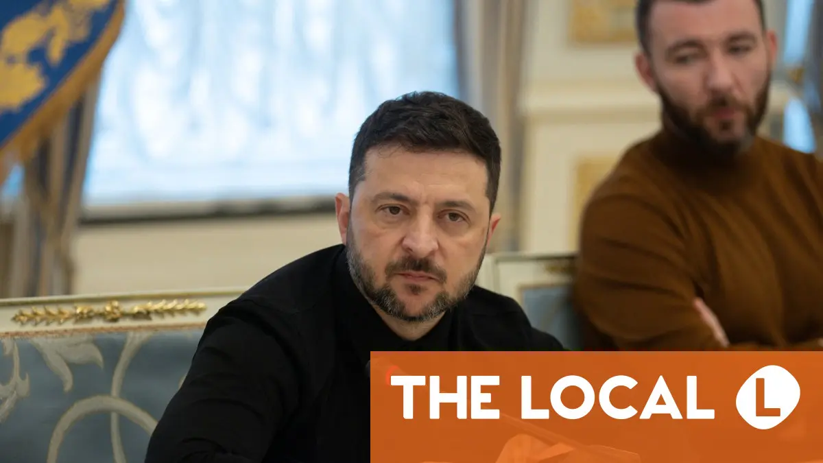 Zelensky in Oslo for talks with Norwegian PM