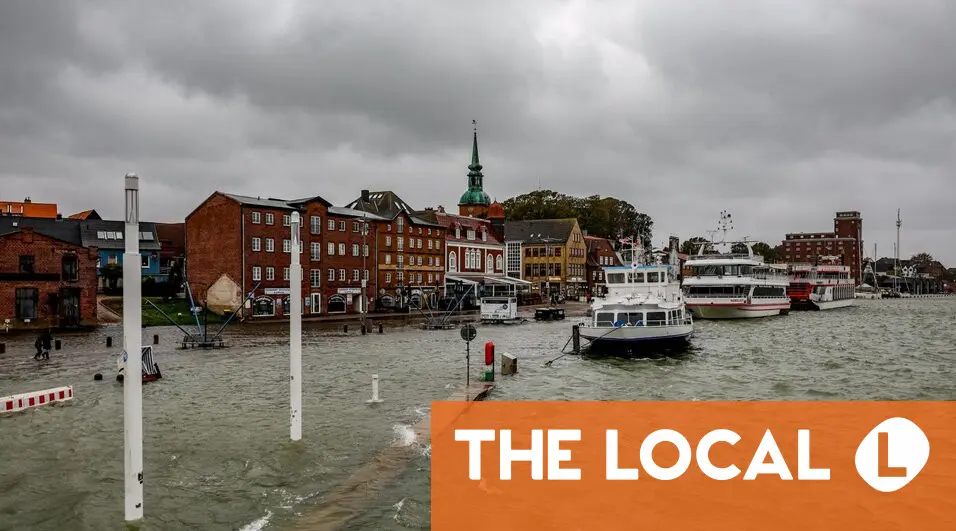 Storm causes disruption to ferry services in northern Germany