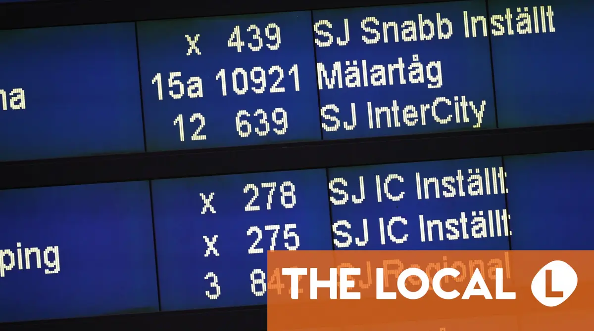 Storm Amy: Sweden Travel Disruption – Trains & Ferries Cancelled Storm Amy: Sweden Travel Disruption – Trains & Ferries Cancelled