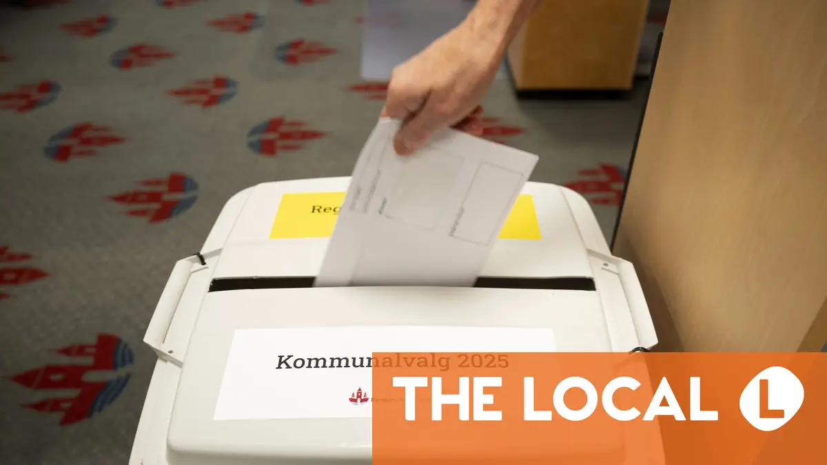 Can all British residents of Denmark vote in the local elections?
