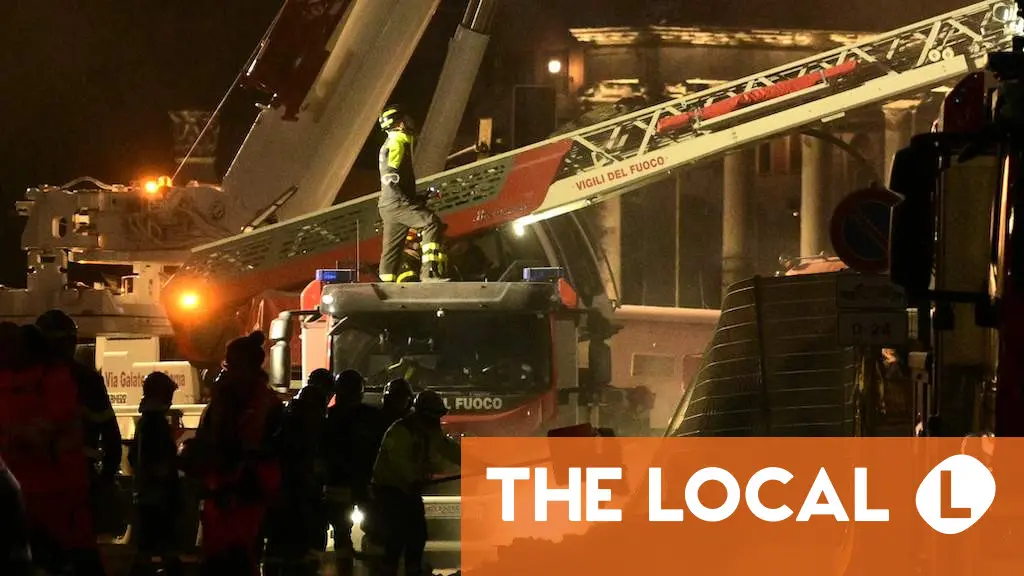 Worker rescued after Rome tower collapse dies in hospital