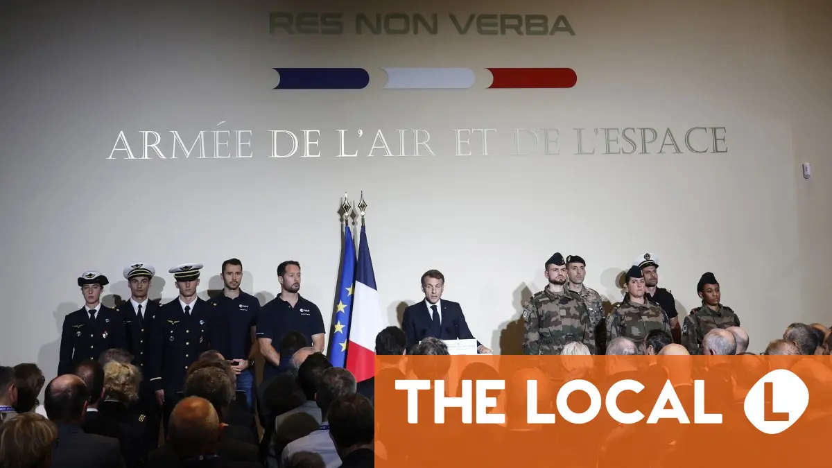 'The war of tomorrow will begin in space': Macron