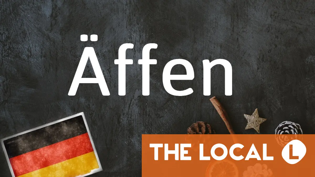 German word of the day: Äffen