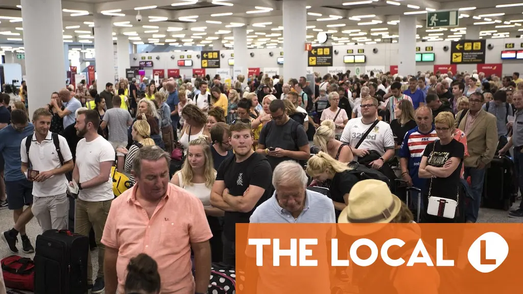 Which airports in Spain are having problems with the EES launch?