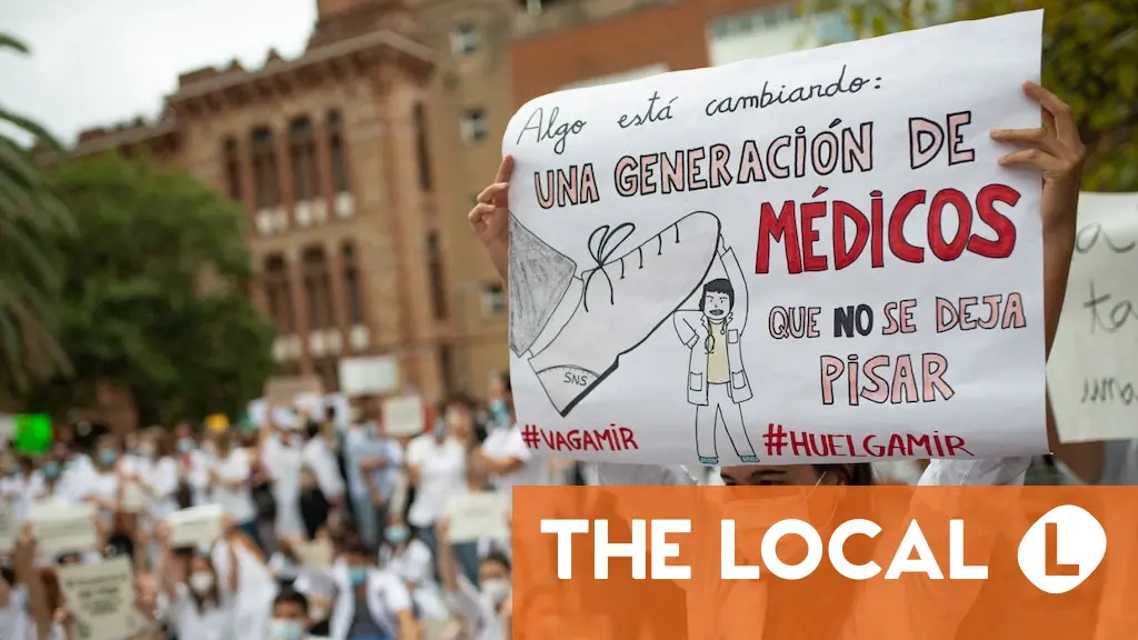 Doctors in Spain to strike for four days from this Tuesday