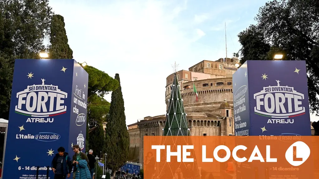 'You wouldn't know it was political': Italy's Meloni woos voters with Christmas fair