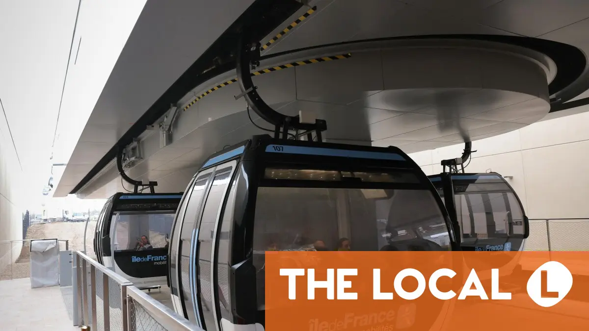 First urban cable car unveiled outside Paris