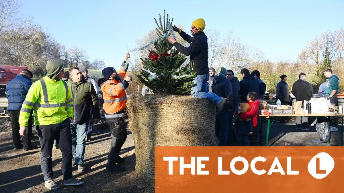 Will French farm protests disrupt Christmas travel?