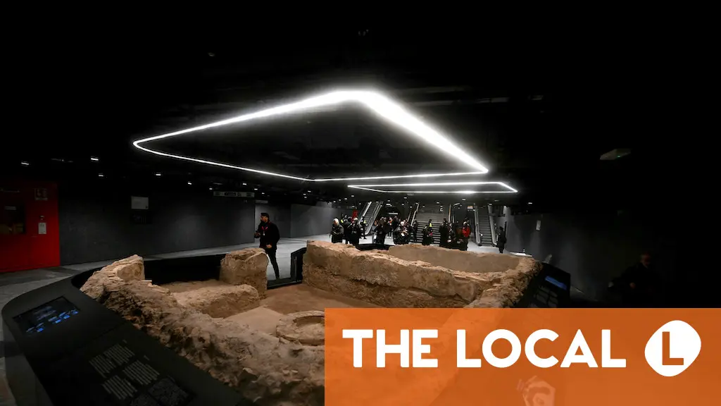 Rome’s new Colosseum station reveals historical treasures
