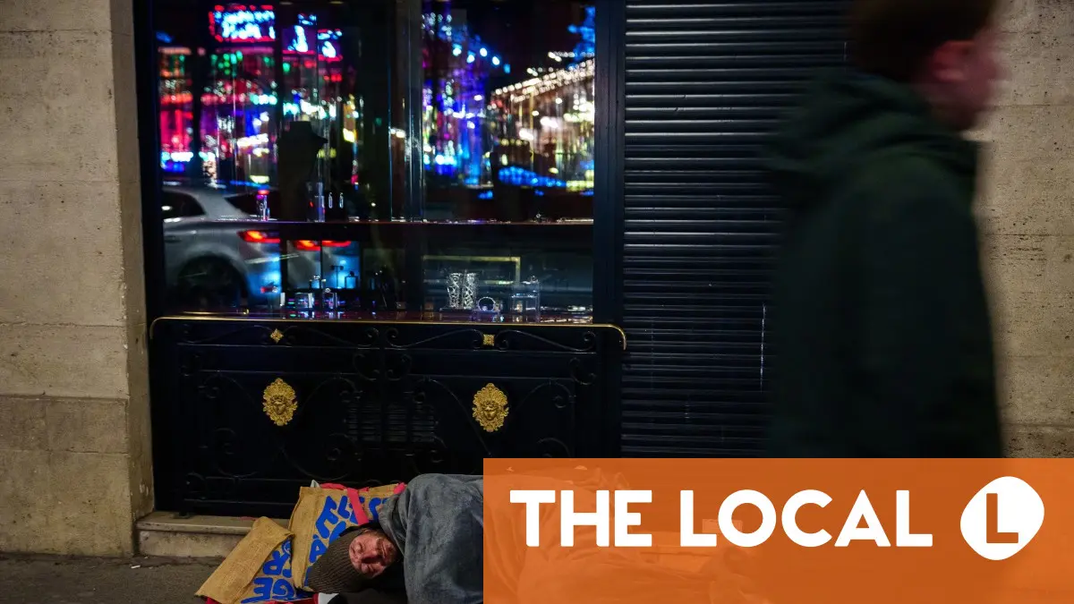 Paris opens emergency homeless shelters at freezing year's end