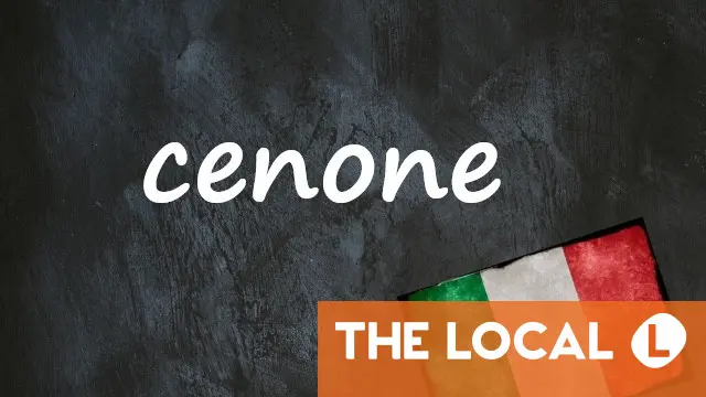 Italian expression of the day: 'Cenone'