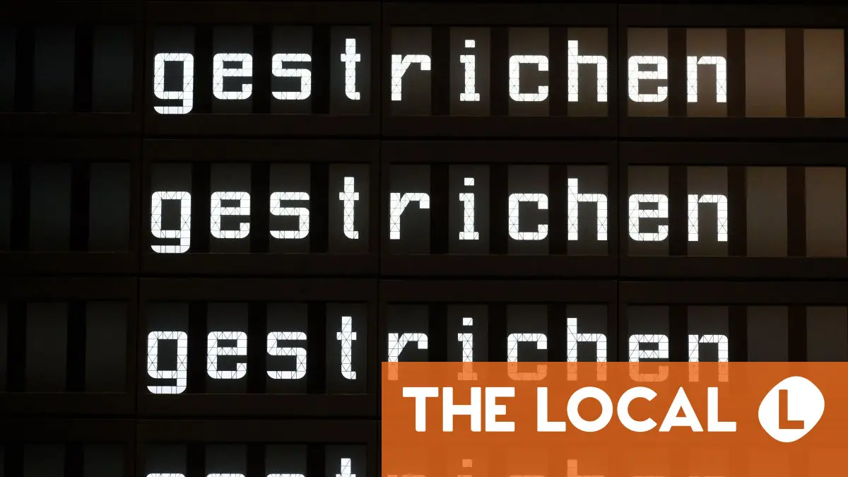 One hundred flights cancelled at Frankfurt Airport due to ice and snow