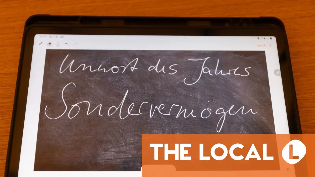 Why 'Sondervermögen' is Germany’s ugliest word of the year