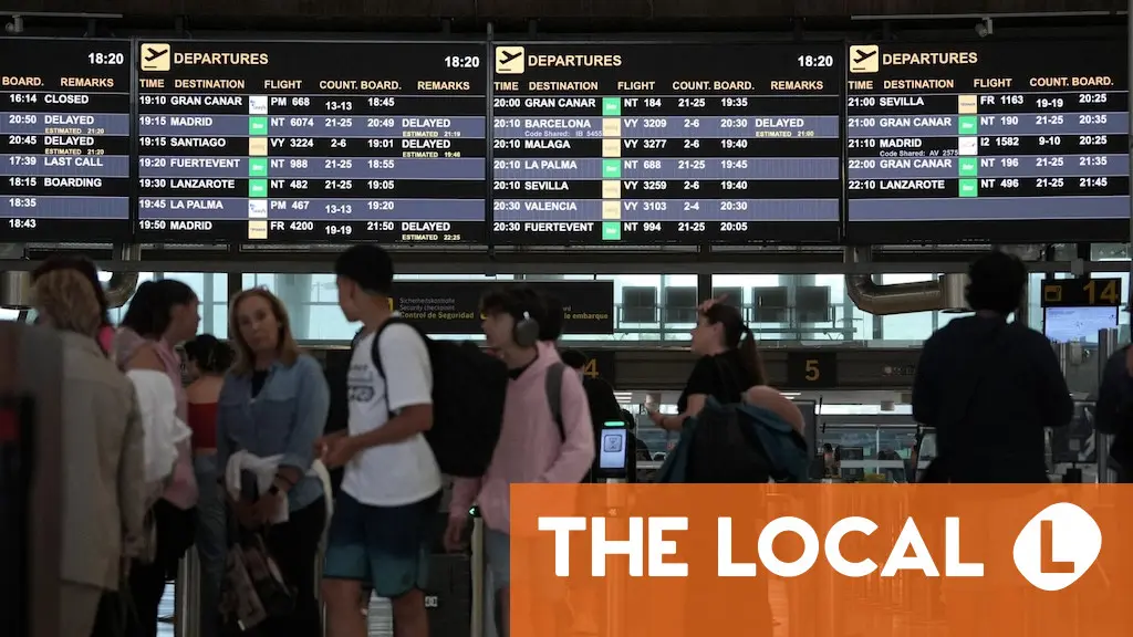 34 million passengers suffered flight delays in Spain in 2025