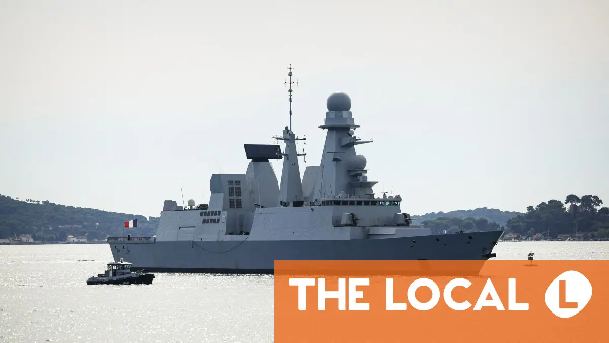 French navy boards tanker 'from Russia' in Mediterranean, says Macron