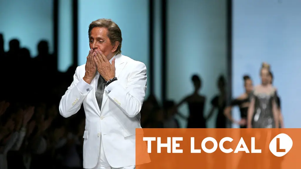 Tributes pour in for Italian designer Valentino