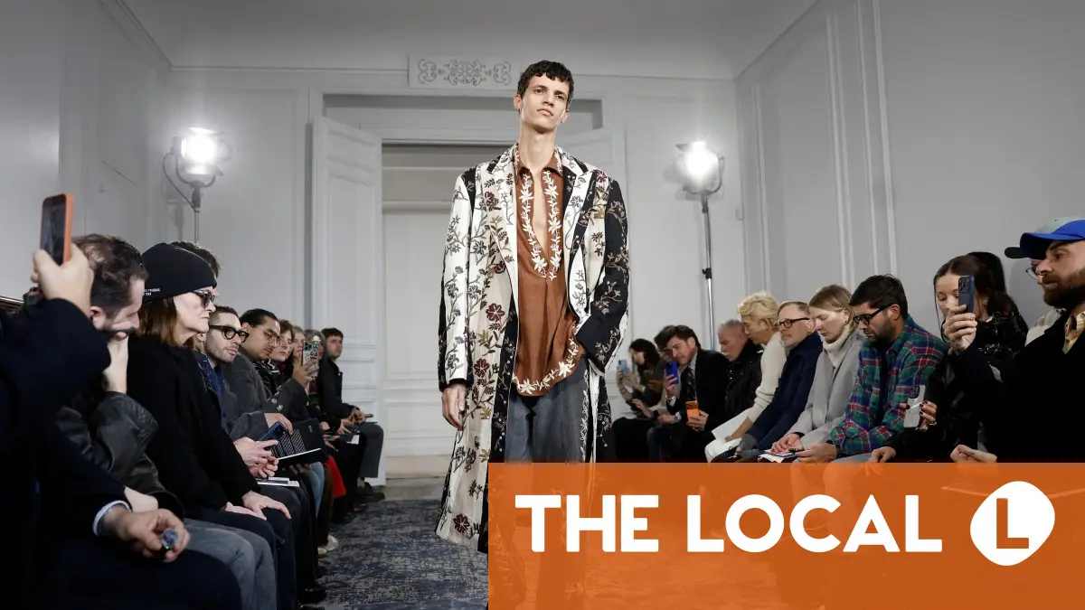 Men's fashion turns to embroidery as guys want 'something different'