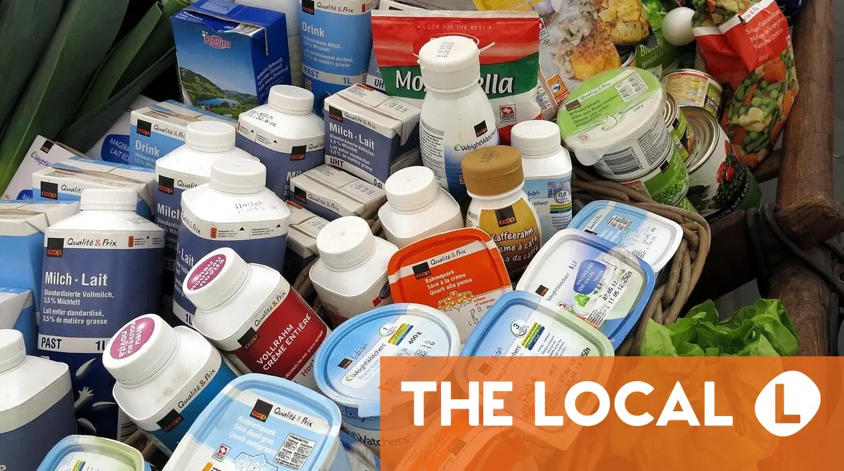 How safe is it to eat the expired food sold in Swiss supermarkets?