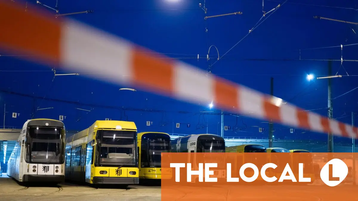 Where passengers in Germany are most affected by transport strikes on Monday