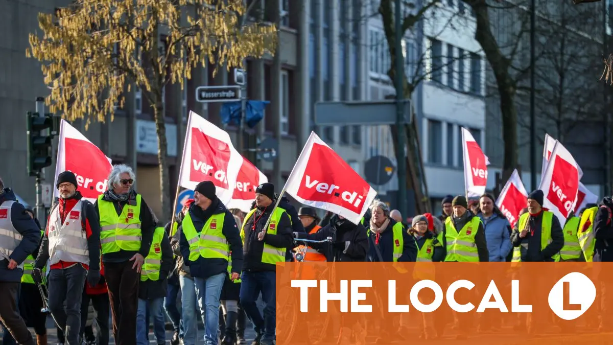 Where hospitals and schools in Germany will be hit by strikes this week