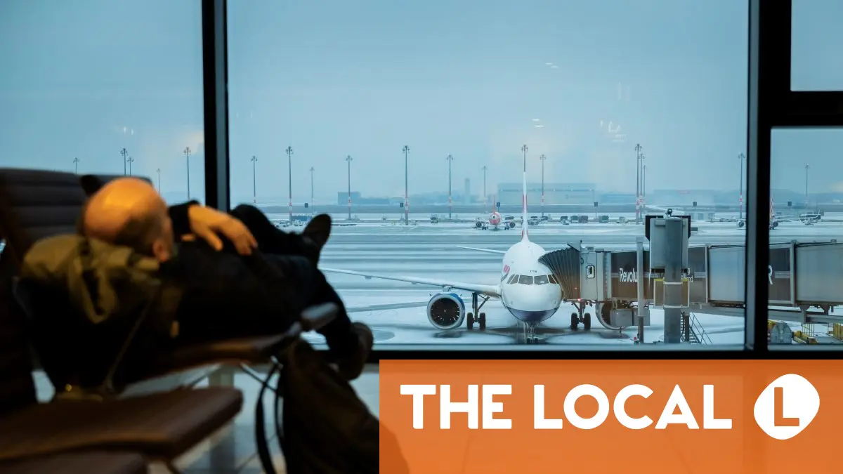 Flights from Berlin airport cancelled due to black ice