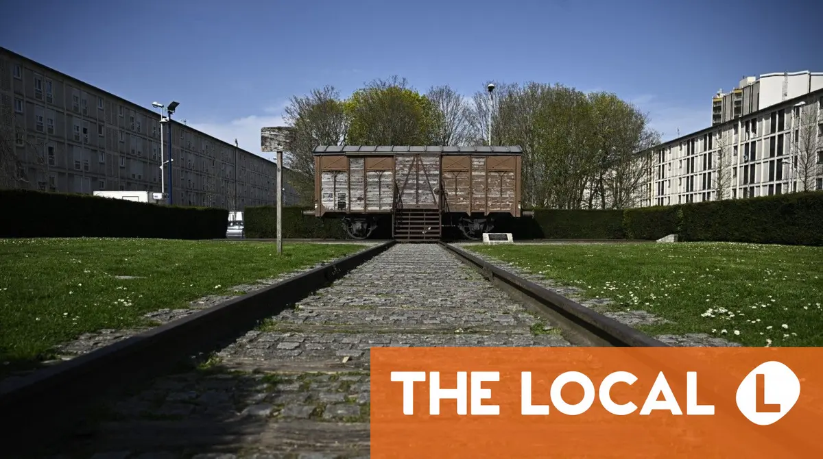 Swastikas tagged at former Nazi transit camp near Paris