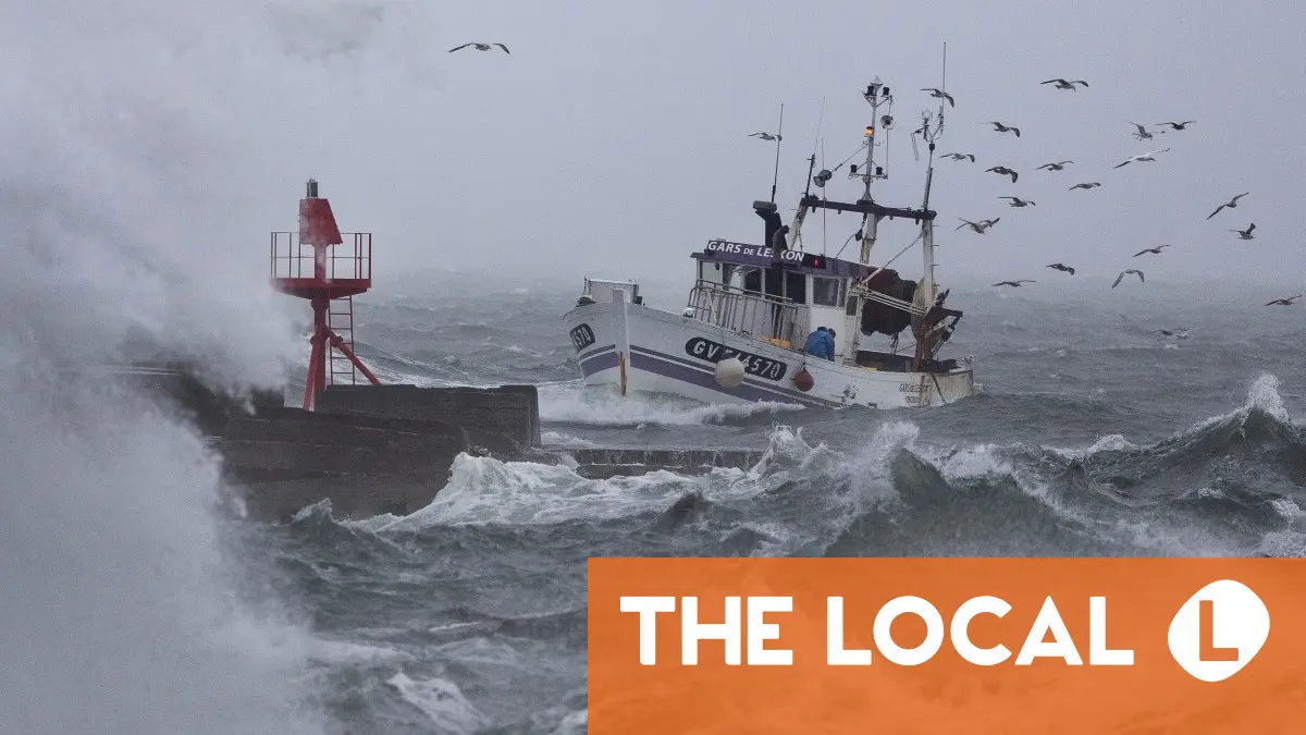 Western France on high alert as Storm Nils sweeps in from Atlantic