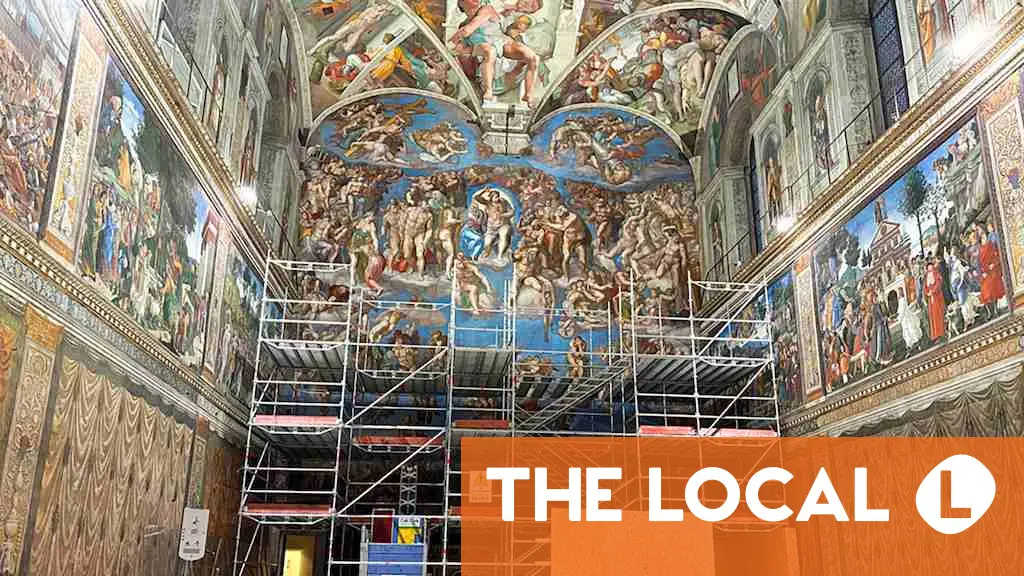 Rome's Sistine Chapel to remain open as Michelangelo's Last Judgement is cleaned