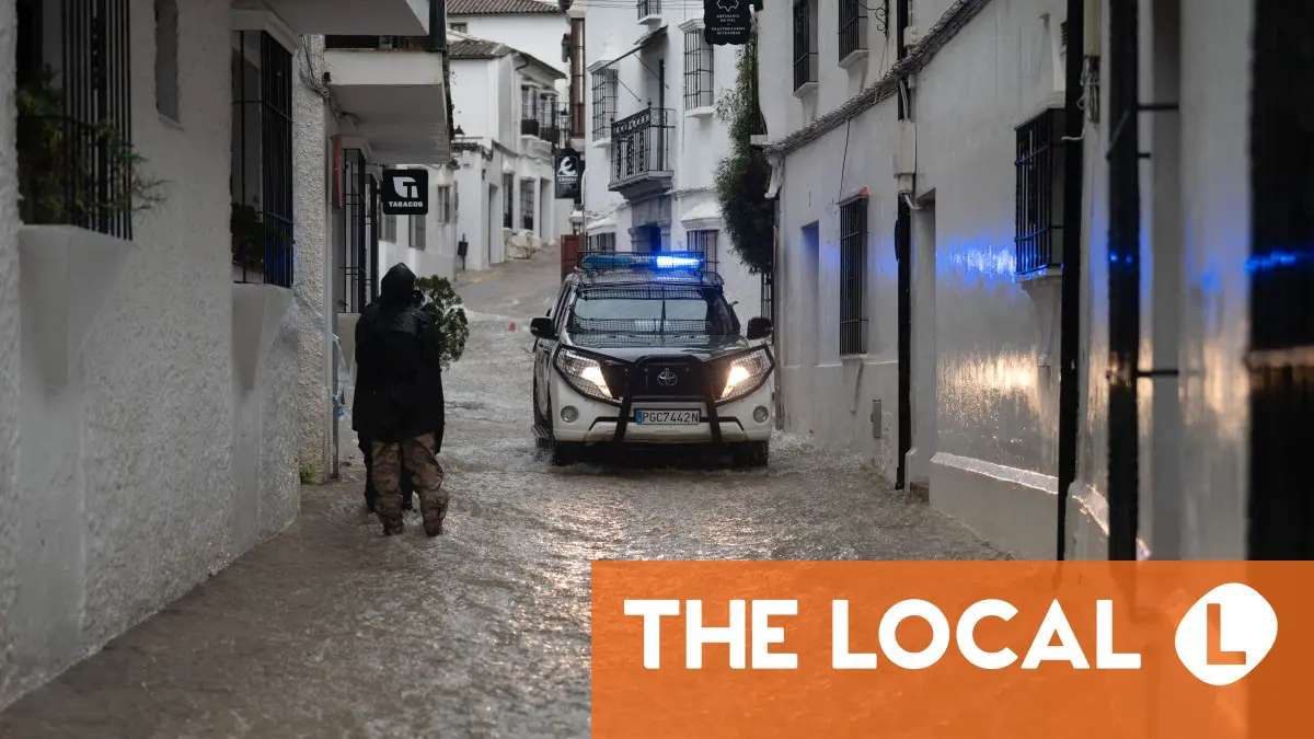 One missing as heavy rain keeps Andalusia flooded and most of Spain on alert