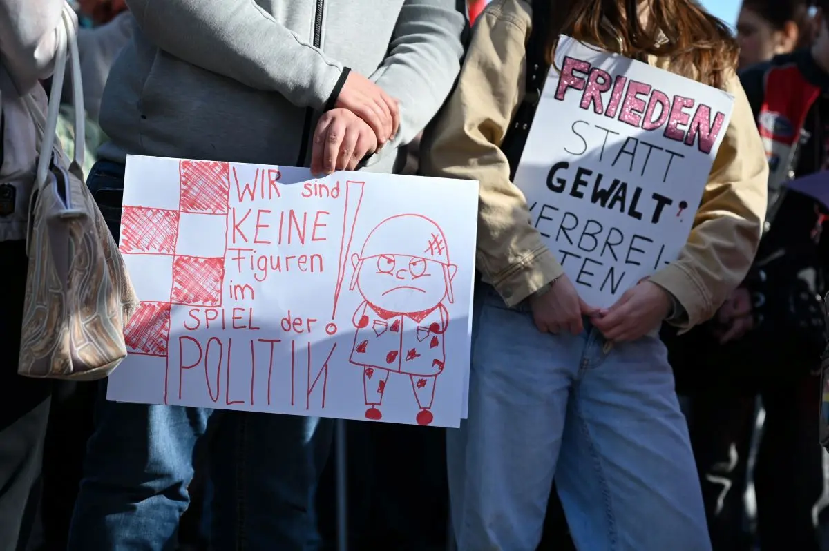 Huge turnout expected at German 'Gen Z' protests on Halloween