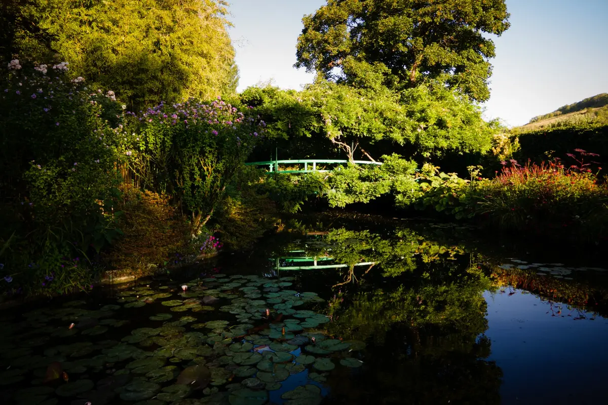 Special Monet exhibition in famous waterlily gardens in northern France