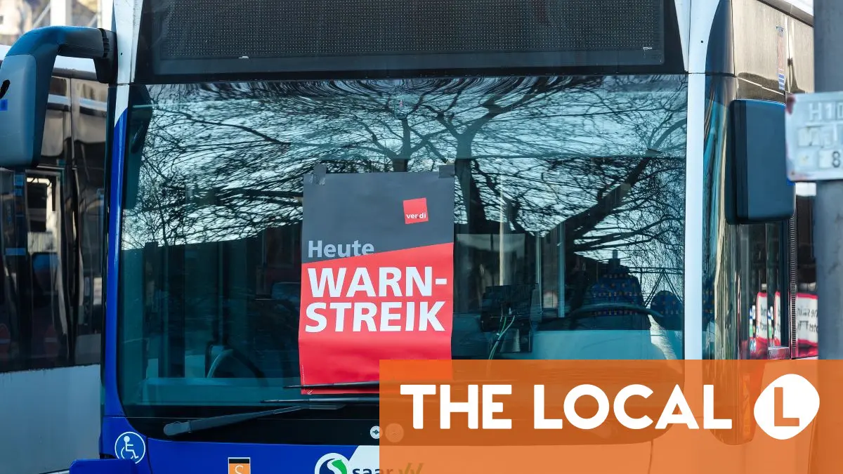 Where in Germany passengers will be affected by public transport strikes this week