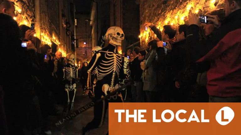 Spanish Holy Week’s spookiest celebration
