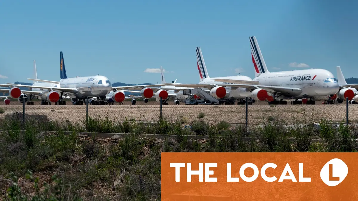 Middle Eastern airlines parking planes at 'ghost' airport in Spain