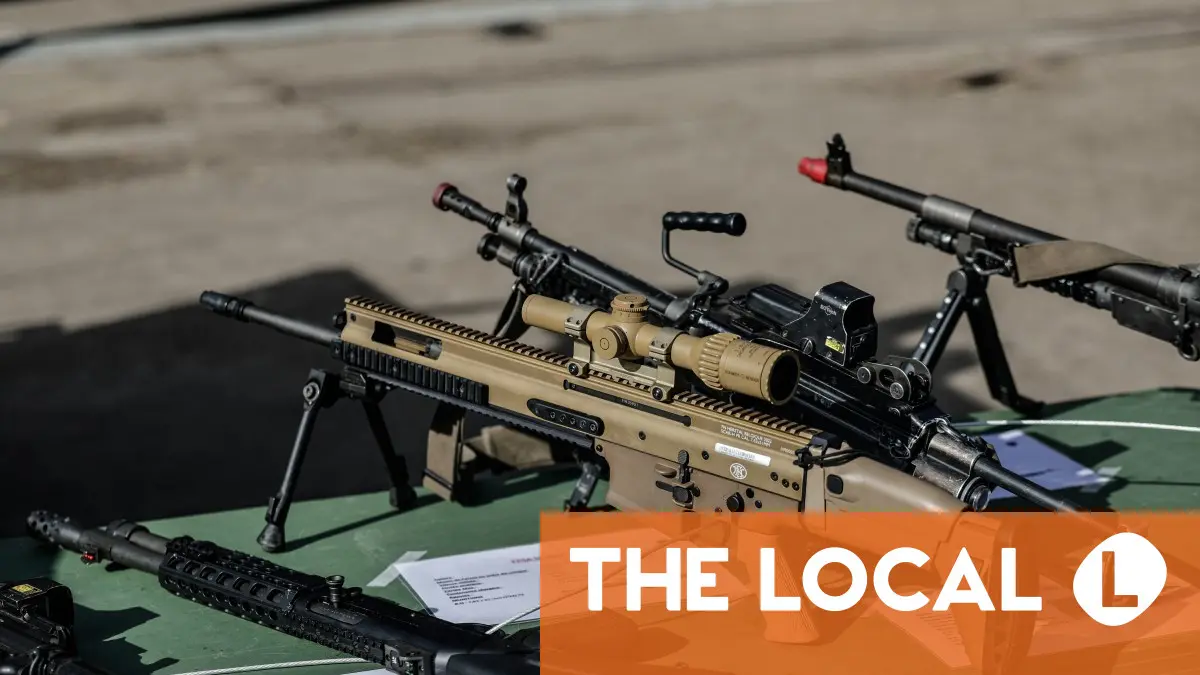 Switzerland's military exports rise by nearly 50 percent