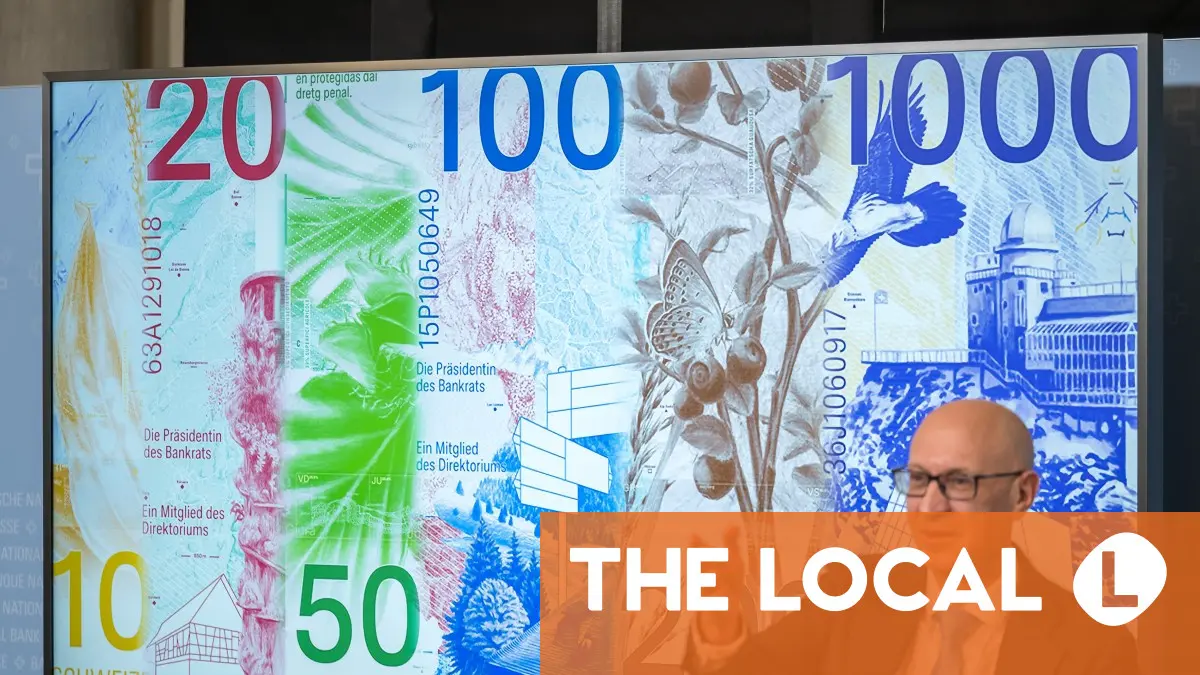 Plants, cheese dairies and cable cars: New-look Swiss banknotes revealed