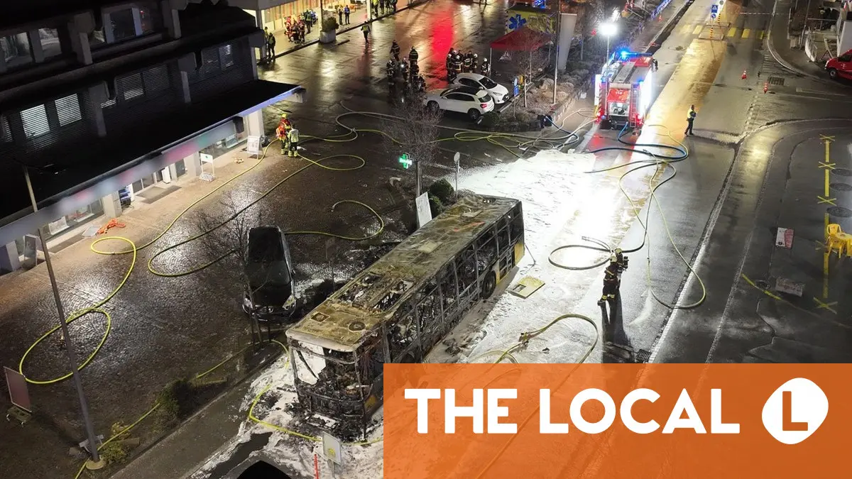 LATEST: Swiss police believe deadly bus fire 'intentional' but not terrorism