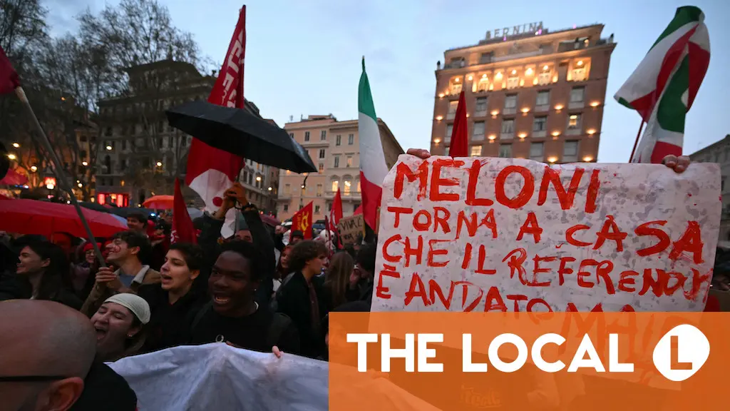 Gen Z Italians helped reject PM Meloni's referendum reform
