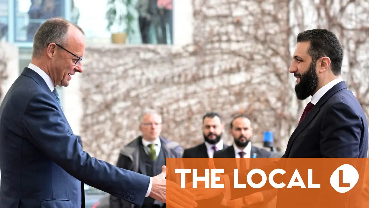 Germany's Merz pushes return of Syrians as he hosts leader Sharaa