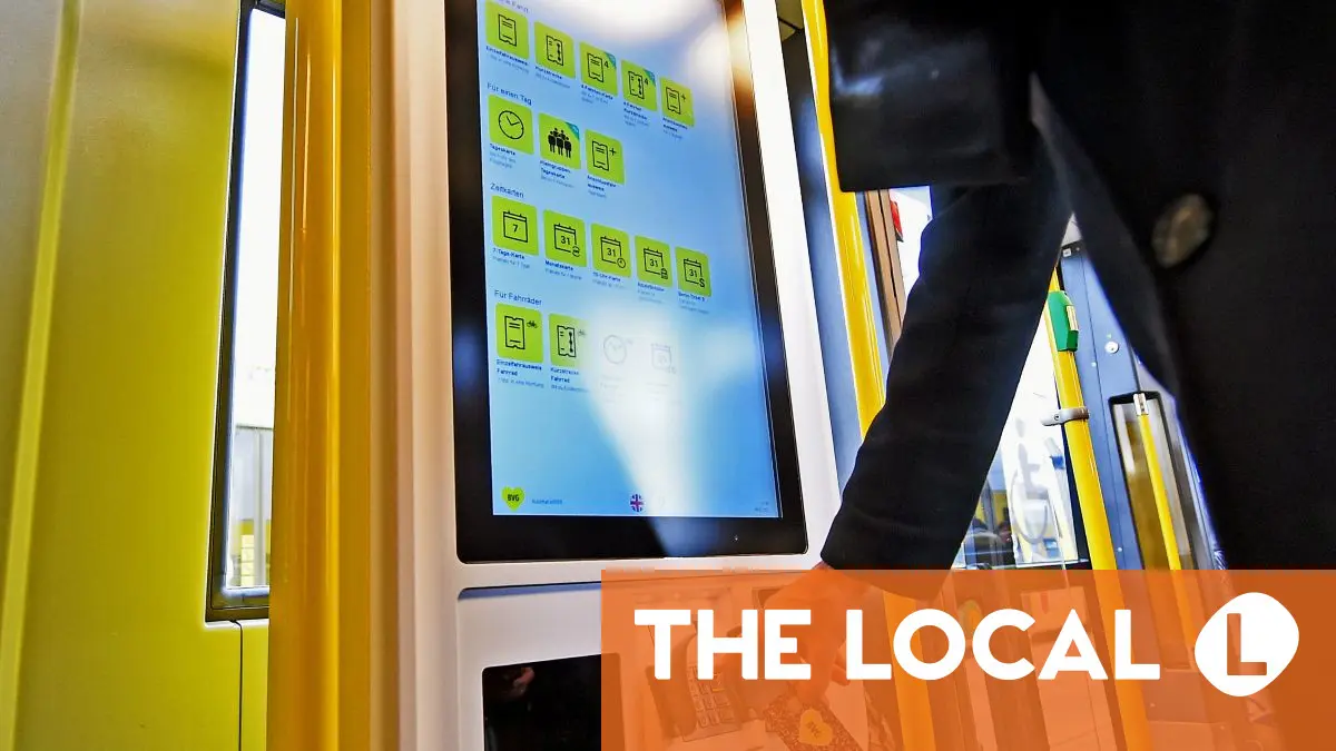 Will Berlin get rid of its transport ticket machines?