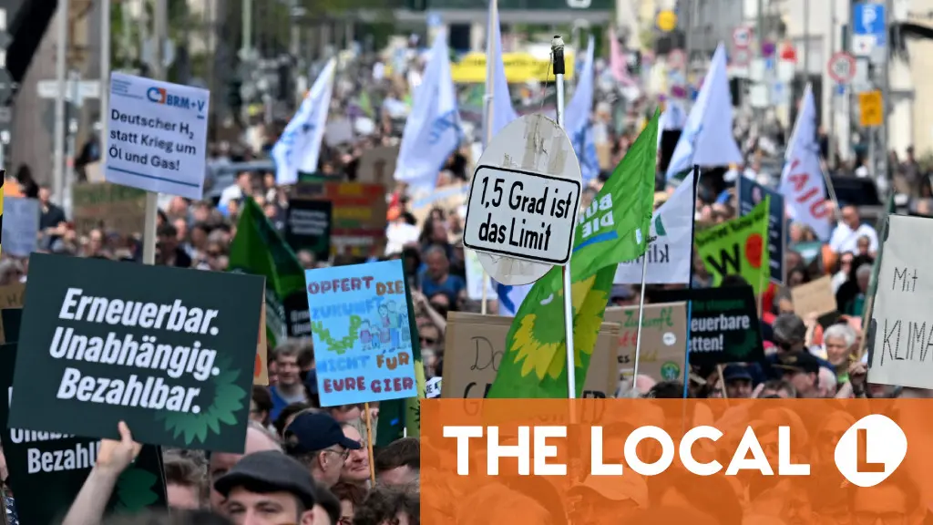 Thousands rally across Germany to call for faster green shift