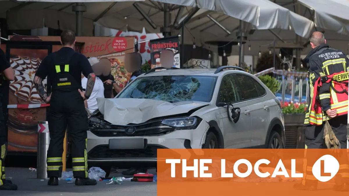 LATEST: Driver arrested in Leipzig after car ploughs into pedestrians