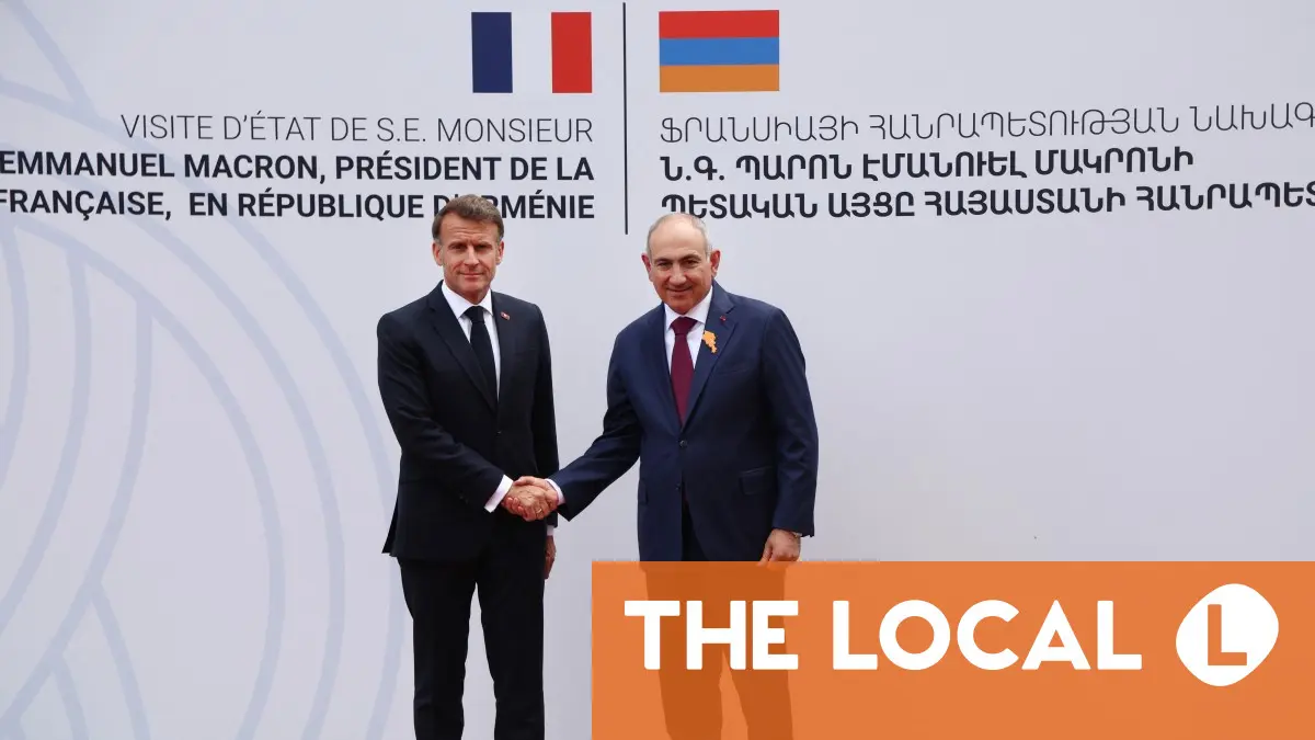 France and Armenia leaders unite in song of shared son