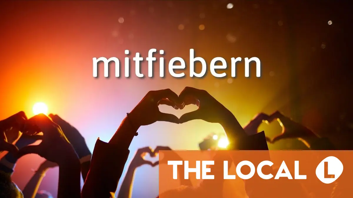 German expression of the day: mitfiebern