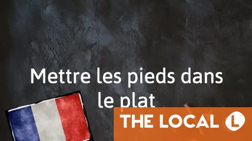 French Expression of the Day: Mettre les pieds dans le plat