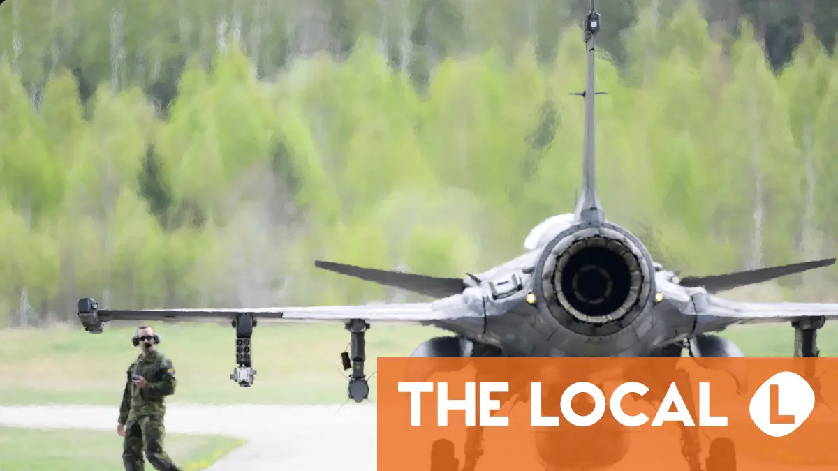 Is Sweden about to send Jas Gripen jets to Ukraine?