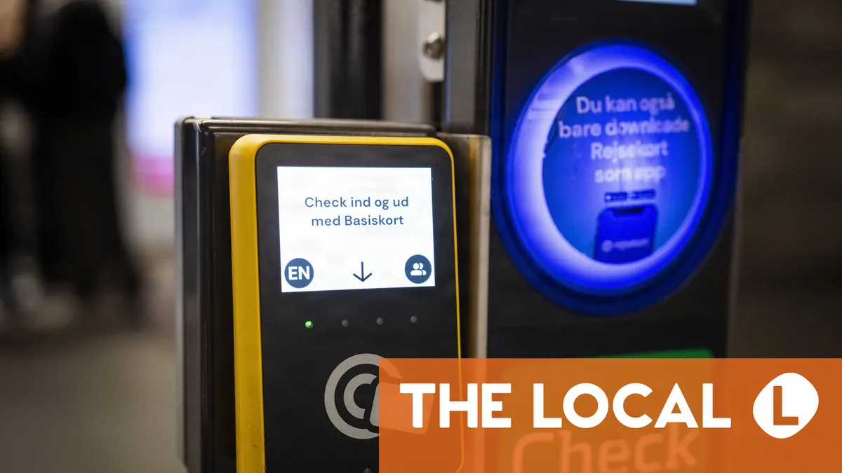 Denmark phases out physical Rejsekort travel card